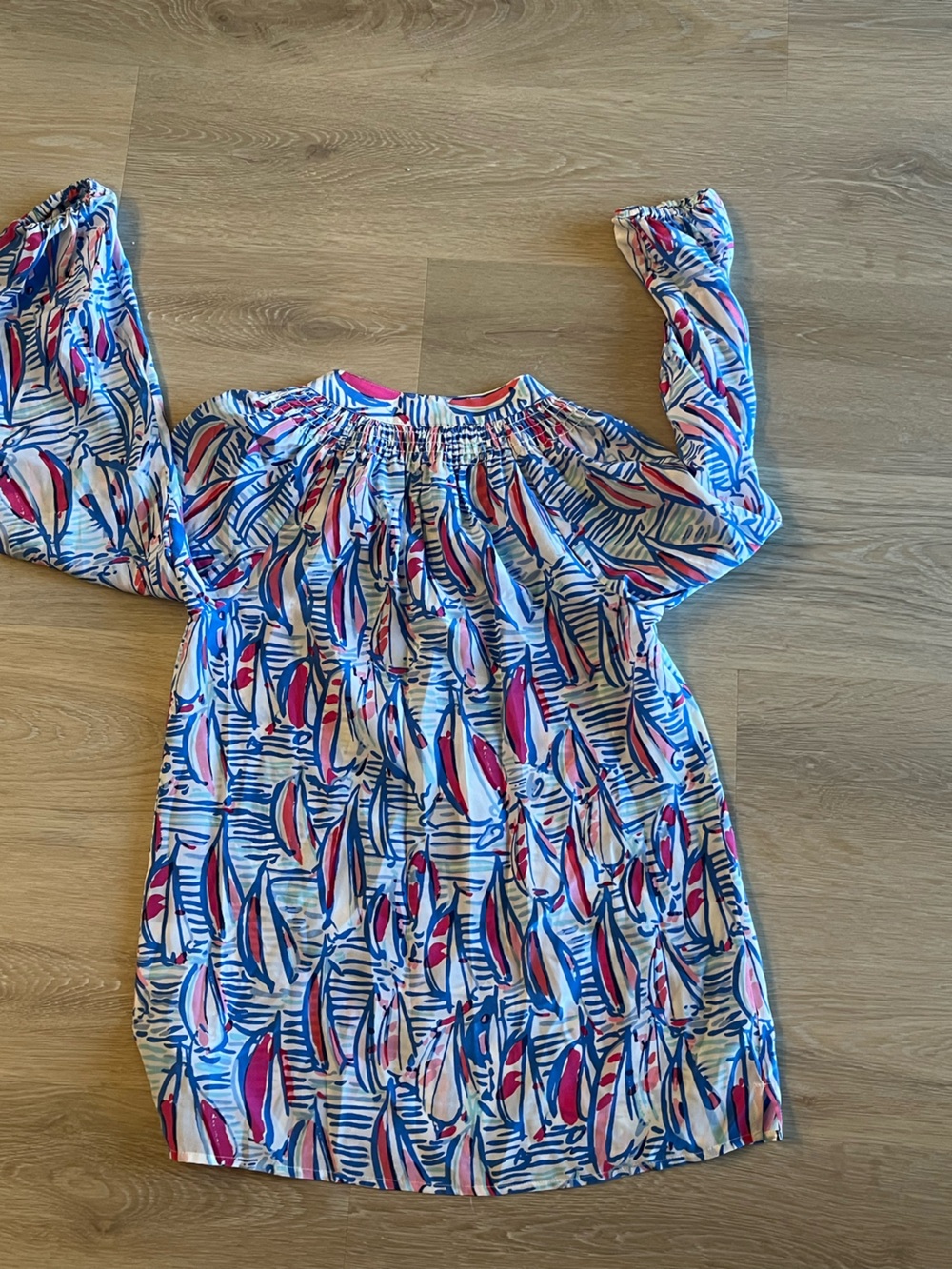 Lily Pulitzer Boat Blouse Top - Picture 2 of 3